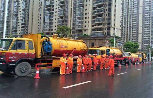 兴庆市政管道清淤